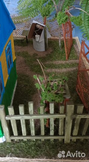 Домик из картона