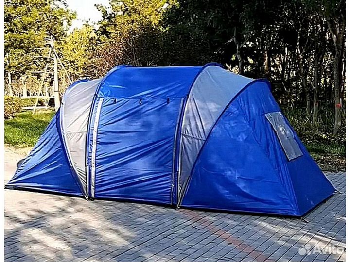 Палатка 4х местная две зоны 2055