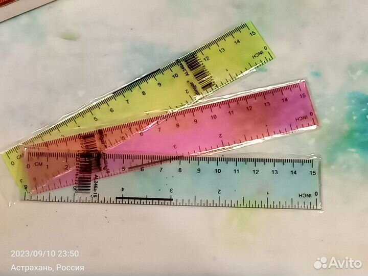 Линейка 15 см канцелярия