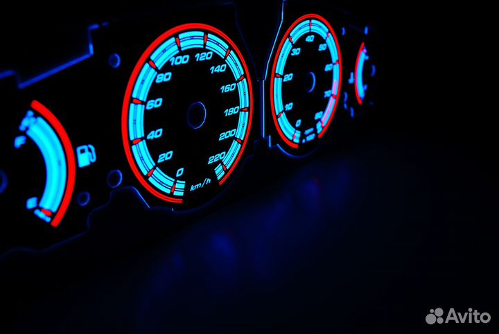 Шкалы приборов Fiat Bravo, Brava, Marea тип 1