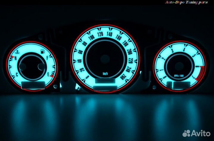 Шкалы приборов Chrysler Crossfire (04-08) V1