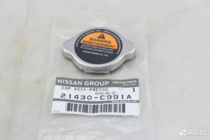 Nissan 21430-C991A Крышка радиатора