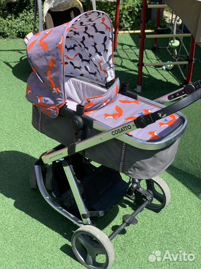 Коляска cosatto 2в1 автолюлька cosatto