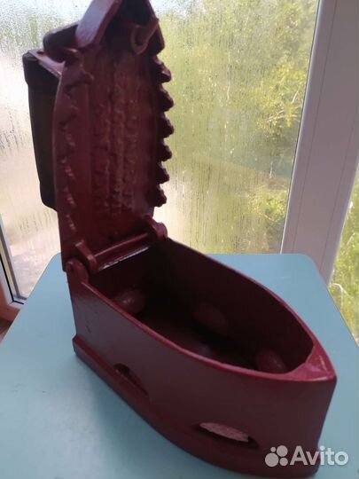 Утюги чугунные, отреставрированные