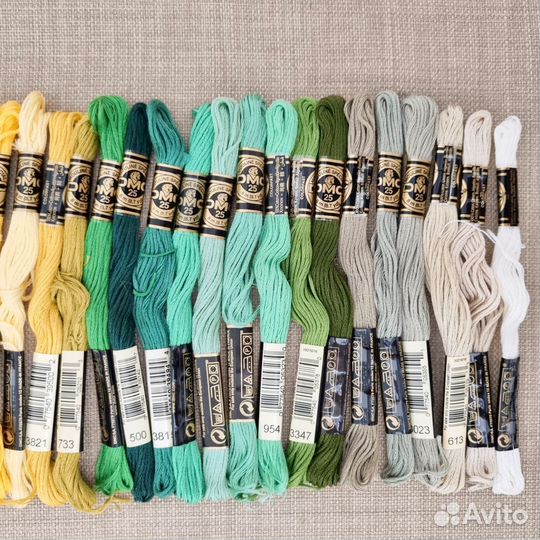 Набор мулине, DMC, Франция, 43 цвета