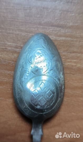 Ложка чайная серебро 84 проба