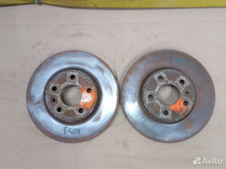 Тормозные диски передние Шевроле Авео Т300