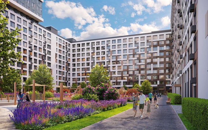 3-к. квартира, 77,4 м², 9/15 эт.