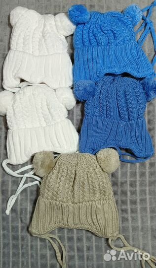 Шапка для мальчика 0-3 года