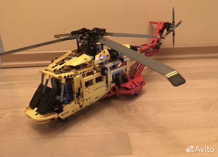 Lego technic вертолет