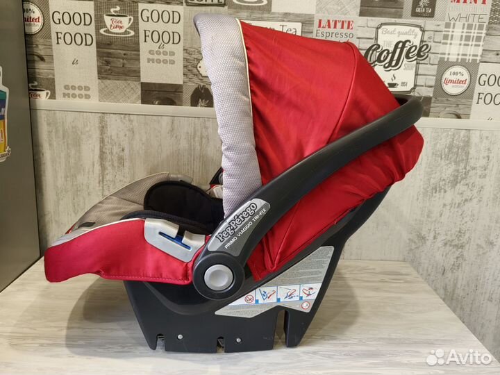 Автолюлька peg perego Primo Viaggio Tri-Fix