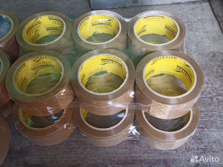 Скотч тёмный, прозрачный