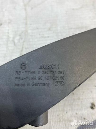 Педаль газа Peugeot 307 легковой универсал RFJ