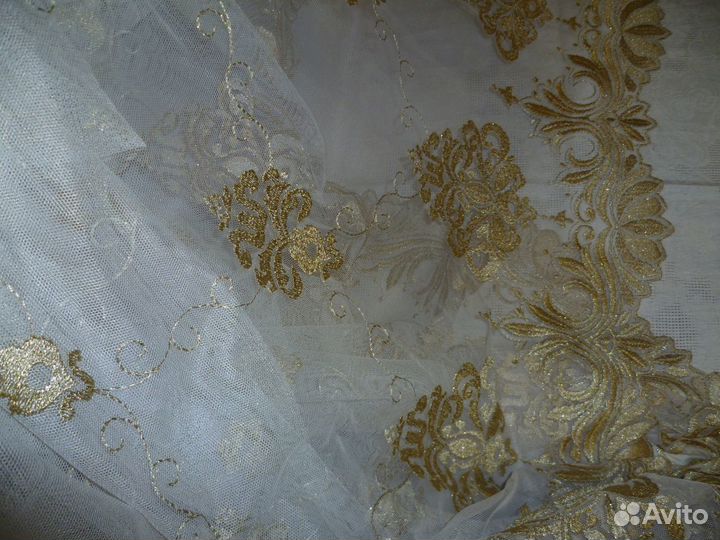 Штора, тюль шир. 2,50