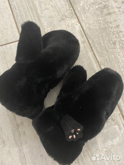 Шарф медвежонок флисовый