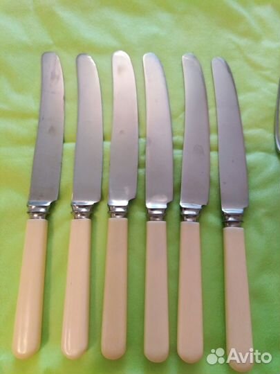 Вилки и ножи из нержавеющей стали СССР