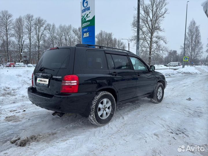 Toyota Highlander 2.4 AT, 2002, 280 000 км