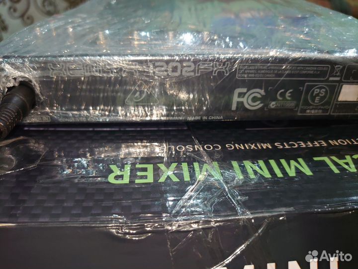 Микшерный пульт behringer xenyx 1202 FX