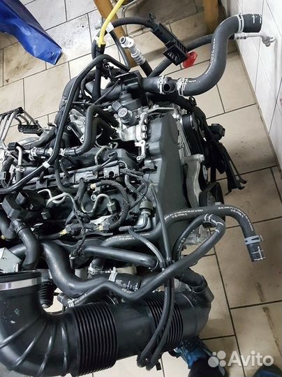 VW crafter 2.0 TDI код ckt CKU двигатель