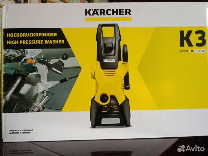 Минимойка высокого давления karcher К3