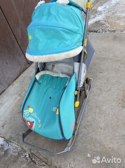 Коляска санки