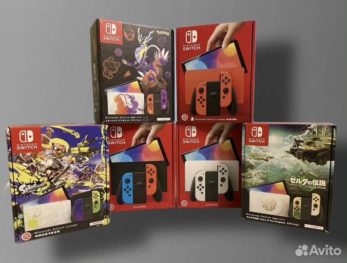 Новые Nintendo Switch Oled / Гарантия