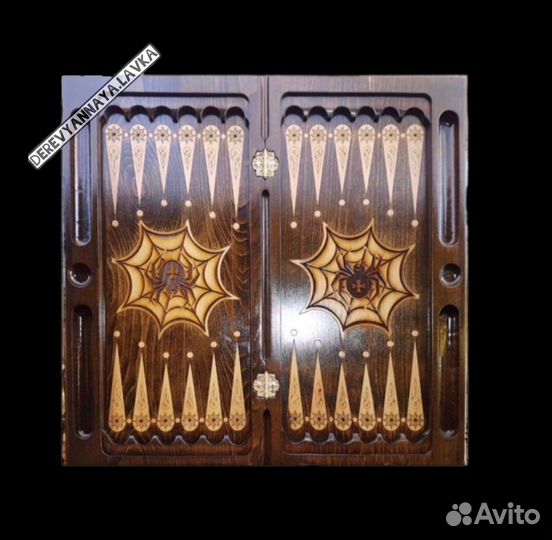 Нарды резные 