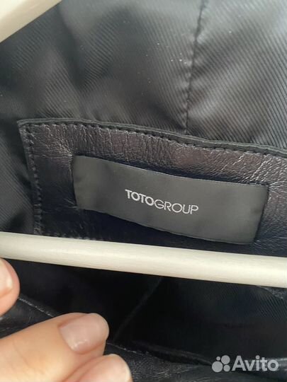 Кожаная куртка toto group