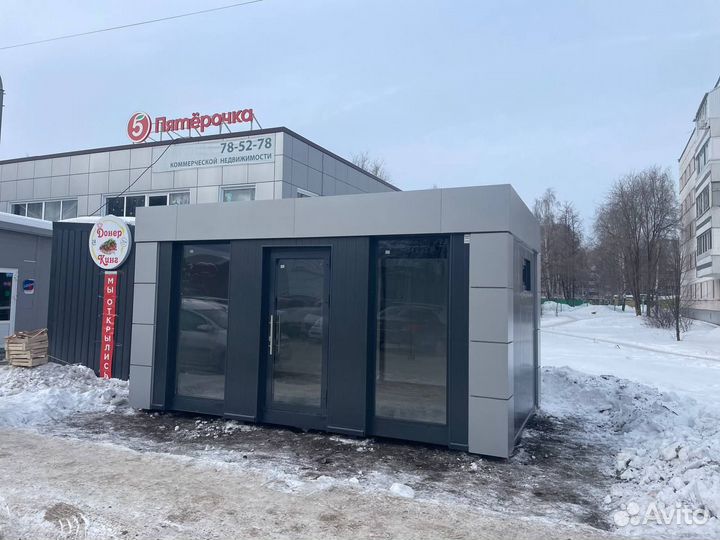 Торговый павильон киоск