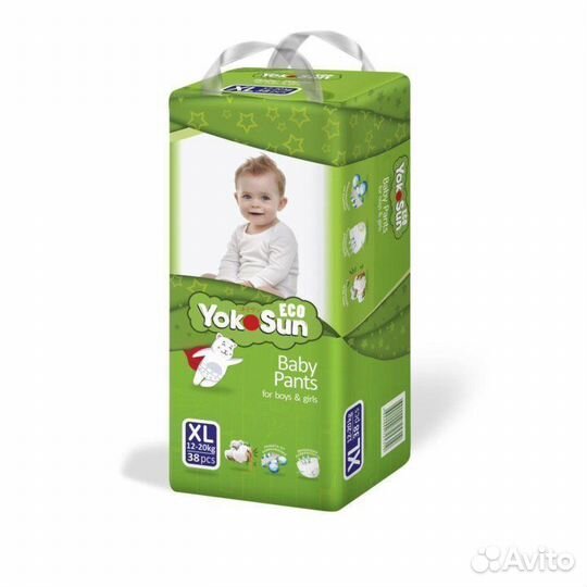 Трусики подгузники Yokosun Eco