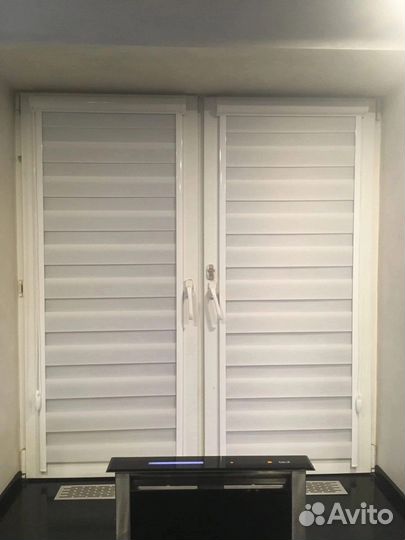 Рулонные шторы Зебра