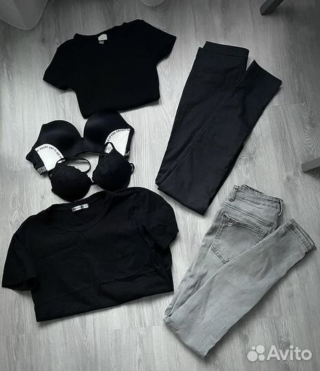 Вещи пакетом на девушку