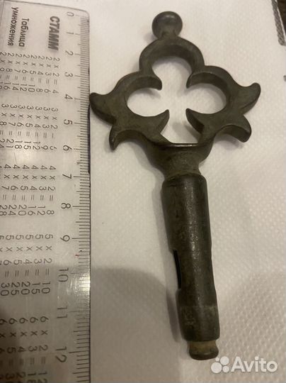 Кран ключ верток от старинного самовара