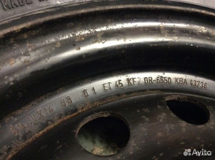 Колесо 185/70 R14 в сборе для Nissan от фирмы KFZ