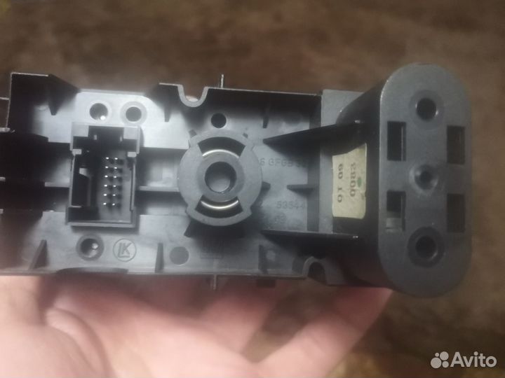 Блок управления светом опель астра