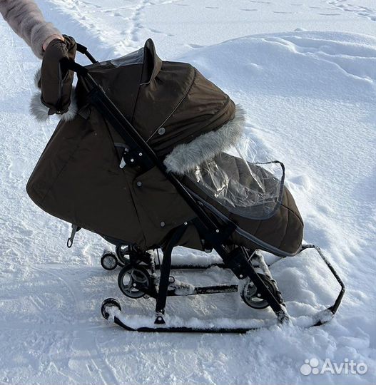 Коляска санки