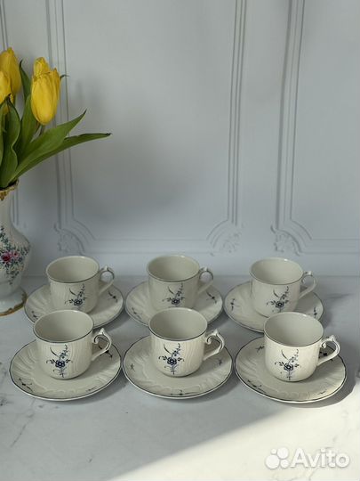 Villeroy boch luxembourg чайные пары сервиз