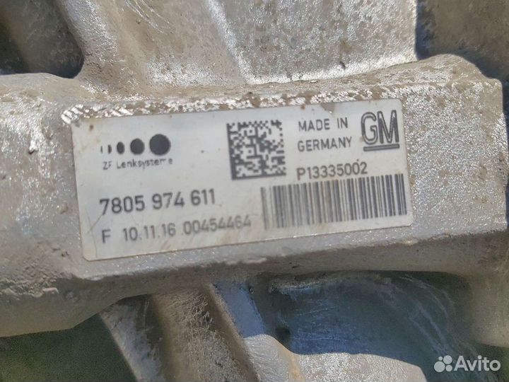 Рулевая рейка эур Opel Astra J