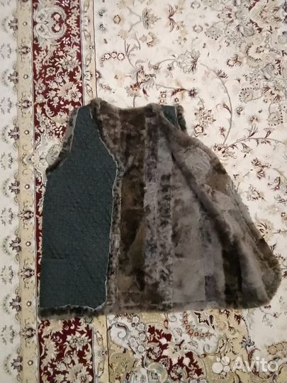 Жилетка из натуральной овчины
