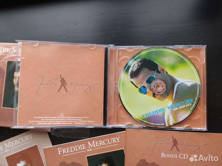 Freddie mercury soIo 3 CD Japan