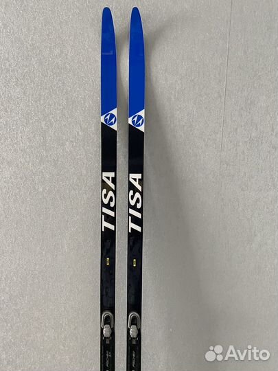 Лыжи беговые бУ один сезон