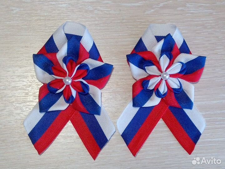 Георгиевская лента, триколор. Броши