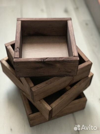 Ящик деревянный декоративный, подарочный