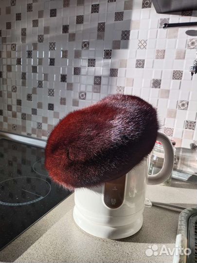 Берет женский норковый