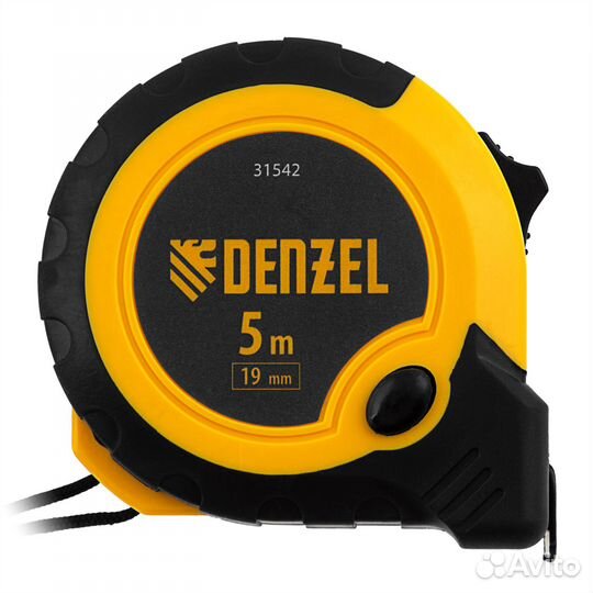 Рулетка 5м х 19мм, Denzel