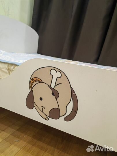 Детская кровать с матрасом