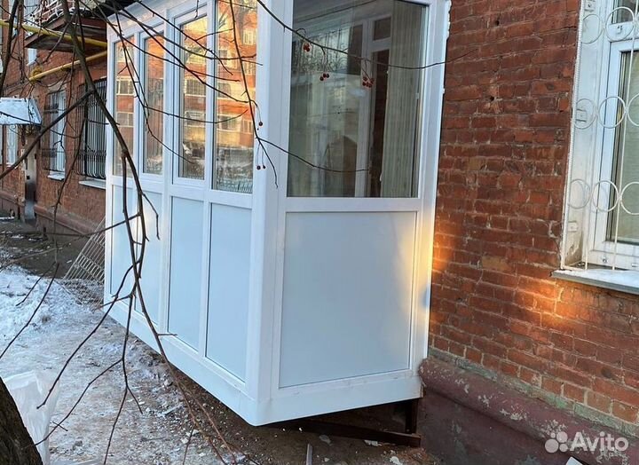 Остекленение балконов