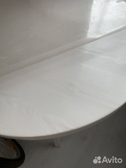 Стол обеденный круглый бу