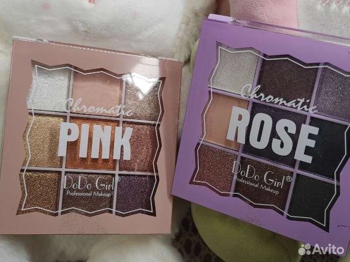 Палетка теней Dodo girl pink