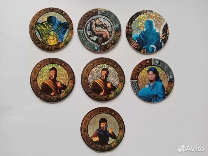 Фишки, caps, Mortal Kombat